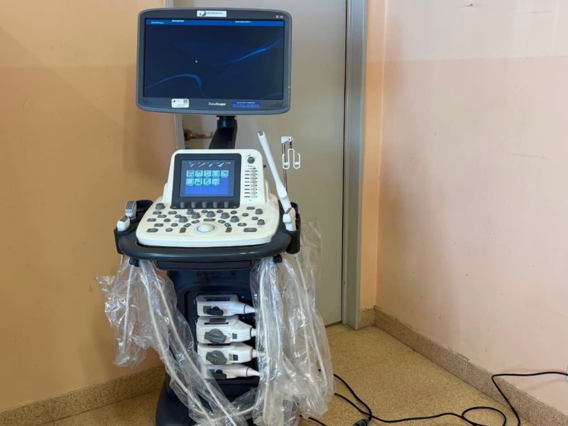 Ecógrafo SonoSpace S20 incorporado al hospital en 2026